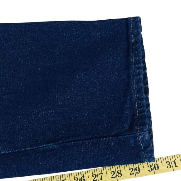 NWT Rustler Men's Blue Denim Jeans Size 42x30 Regular Fit Straight Heavyweight - Picture 9 of 9